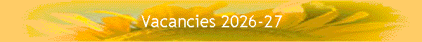 Vacancies 2026-27