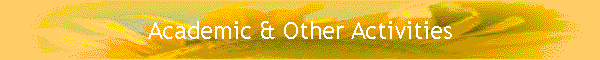 Academic & Other Activities